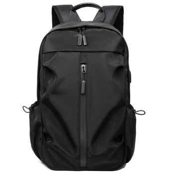 

School Fashion Men Backpack Bag Water Proof Backpack men External USB Charge Laptop Backpack New Travel Bags