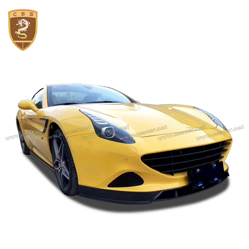 

Передний бампер из углеродного волокна для Ferrari California, боди из углеродного волокна, передний бампер CSSYL, автозапчасти