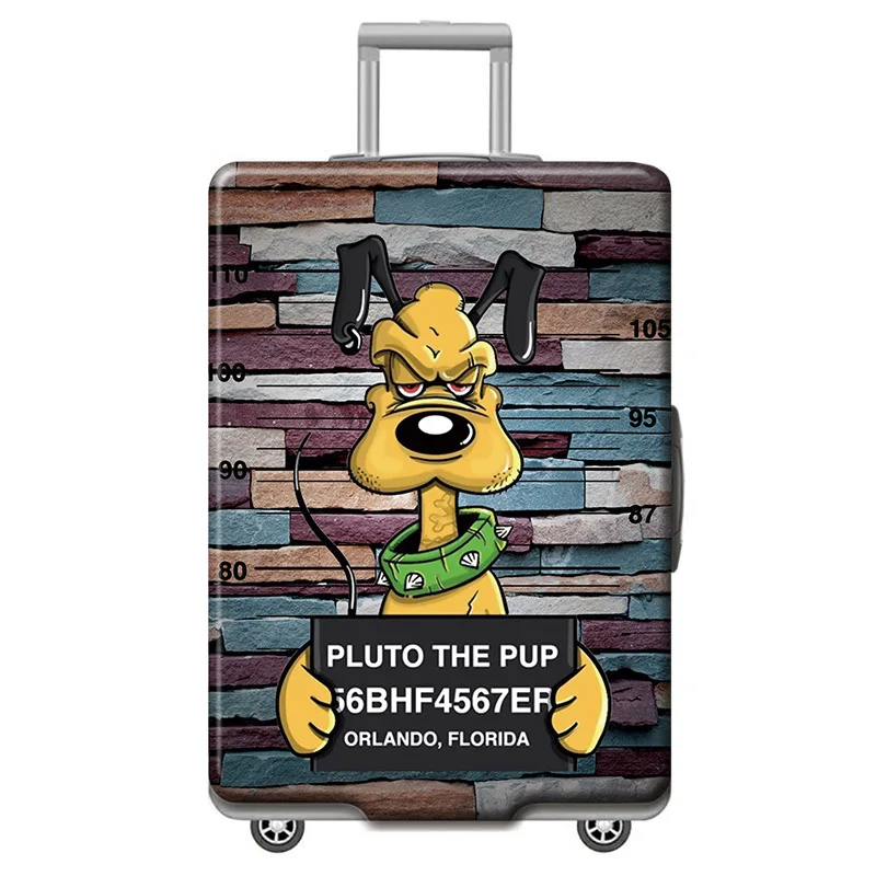 P-Luggage cover HMUNII карта мира, дизайнерский защитный чехол для багажа, Дорожный Чехол для чемодана, эластичные пылезащитные Чехлы для 18-32 дюймов, аксессуары для путешествий - Цвет: P-Luggage cover