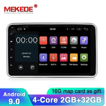 

MEKEDE Single 1 DIN 8" Android 9.0 Universal Car Radio Stereo Quad Core Head Unit GPS Navigation Support Steering Wheel