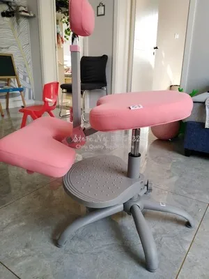 US $147.40 Kids Spine Correction Office Chair Ergonomic Metal Chairs Lift Antihumpback Myopia Childen Adjustable Posture Chair 4 Gears