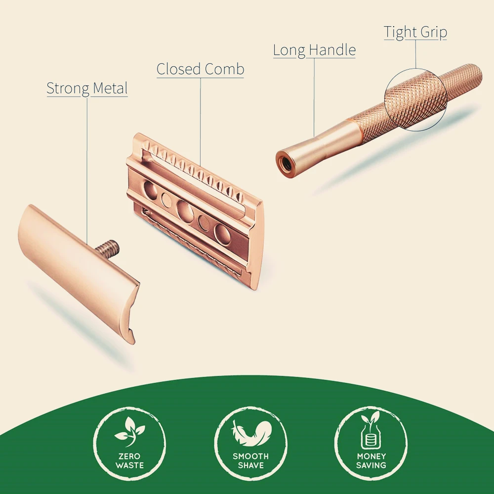 Бритва HAWARD для мужчин и женщин безопасная Классическая бритва с двойным лезвием