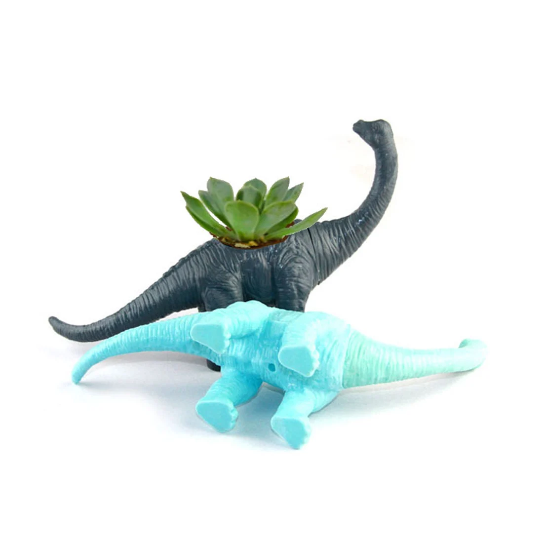 Пластиковый динозавр животные цветочный горшок для кактус суккулент растение цветочный горшок контейнер для емкостей плантатор садовое украшение