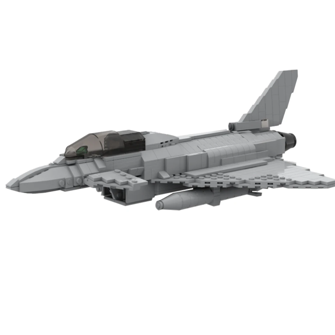 

523Pcs MOC Military EF-2000 Hurricane Fighter Model Building Blocks DIY Custom Construction Model Building Kit for Home Decor