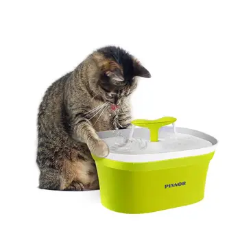 

Automatic Pet Drinking Bowl With Filter Fountain Bean Sprout Shaped Nozzle Healthy And Hygienic Water Drinking Fountain For Pet
