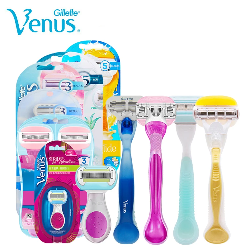 Gillette Venus женские бритвенные лезвия эпиляторы для удаления волос бритвы с ручкой