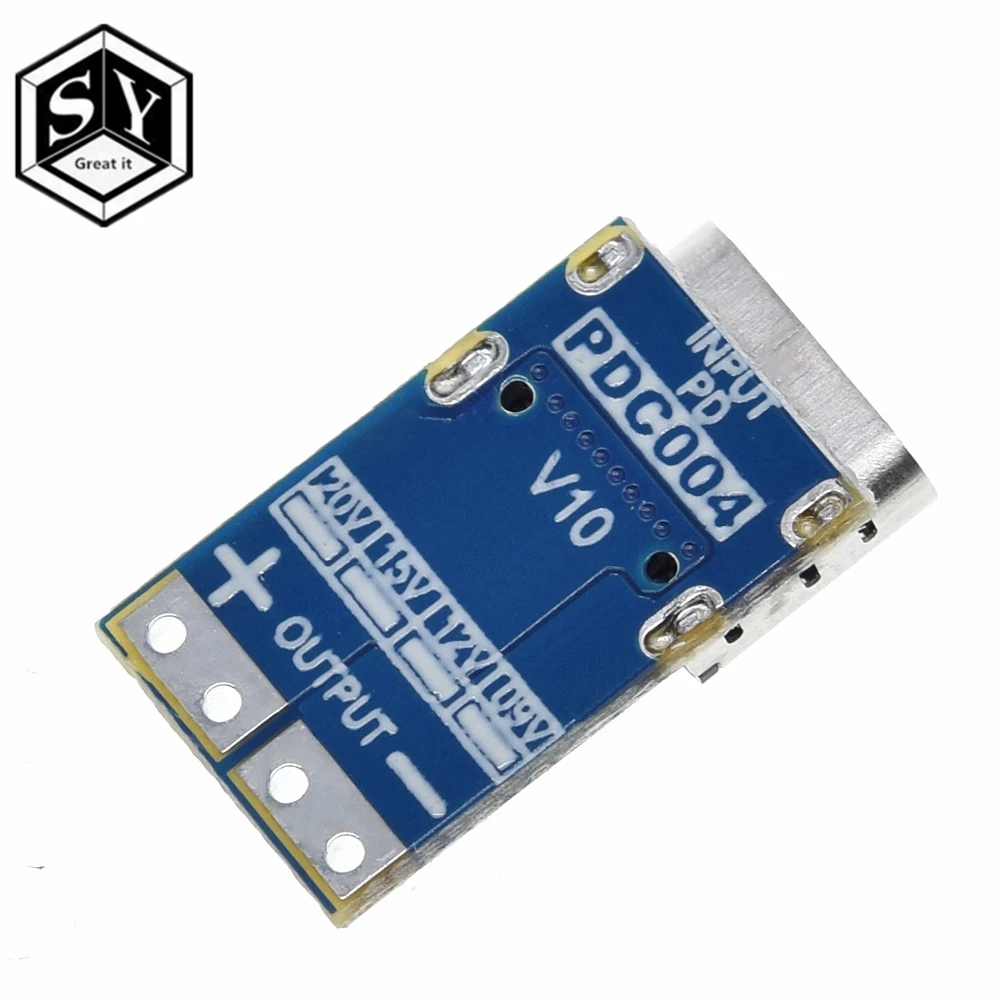 GREAT IT PDC004-PD PD манок модуль PD23.0 к DC триггер удлинитель QC4 зарядное устройство 9 в 12 В 15 в 20 в
