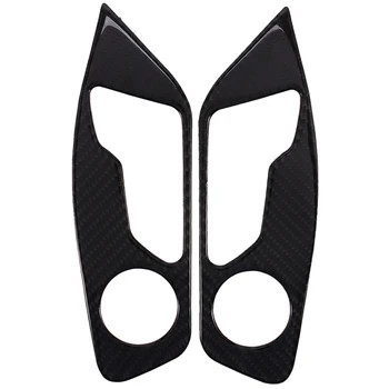 

New Carbon Fiber Seat Adjustment Panel Cover Trim Fit for New Q7 2016-2019