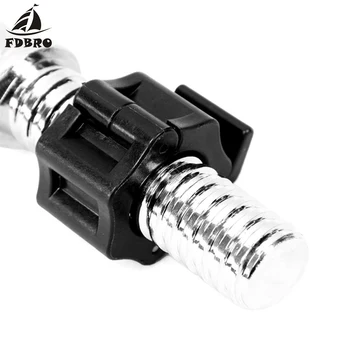 

FDBRO Dumbbell Clips Lock Jaw Quick Release Fitness Body Building Weight Lifting Barbell Collars Standard Spinlock Clamps 2pcs