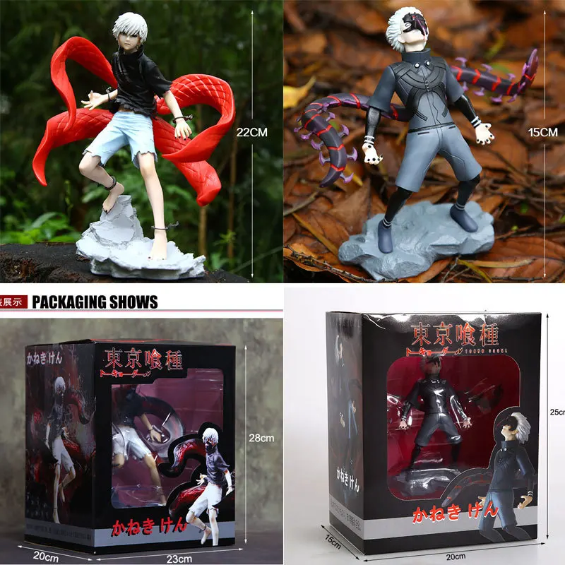 

Tokyo Ghoul 025 # C029 # Kaneki Ken Kagune Red Black Form Doll Garage Kit Model Ornaments