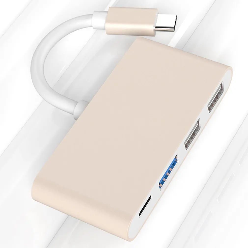 3,1 USB C концентратор type C к USB 3,0 сплиттер конвертер для MacBook Pro Air портативный Hab адаптер Аксессуары для ноутбуков