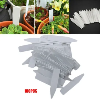 

Reusable Seed Lables Seed Easy Clean Plant 100pcs Plastic Marker Garden