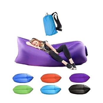 

Portable Sofa Camping Outdoor Beach Inflatable Lazy Sofa Sleeping Bag Inflatable Bed Folding Fast Air Sofa Inflatable Sofa