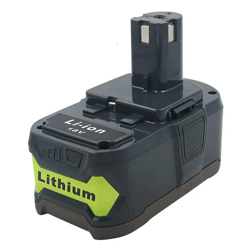 2 шт 6000 мАч 18 в Сменный аккумулятор для Ryobi 18 В литиевая батарея P102 P103 P105 P107 P108 P109 Ryobi ONE+ беспроводной инструмент