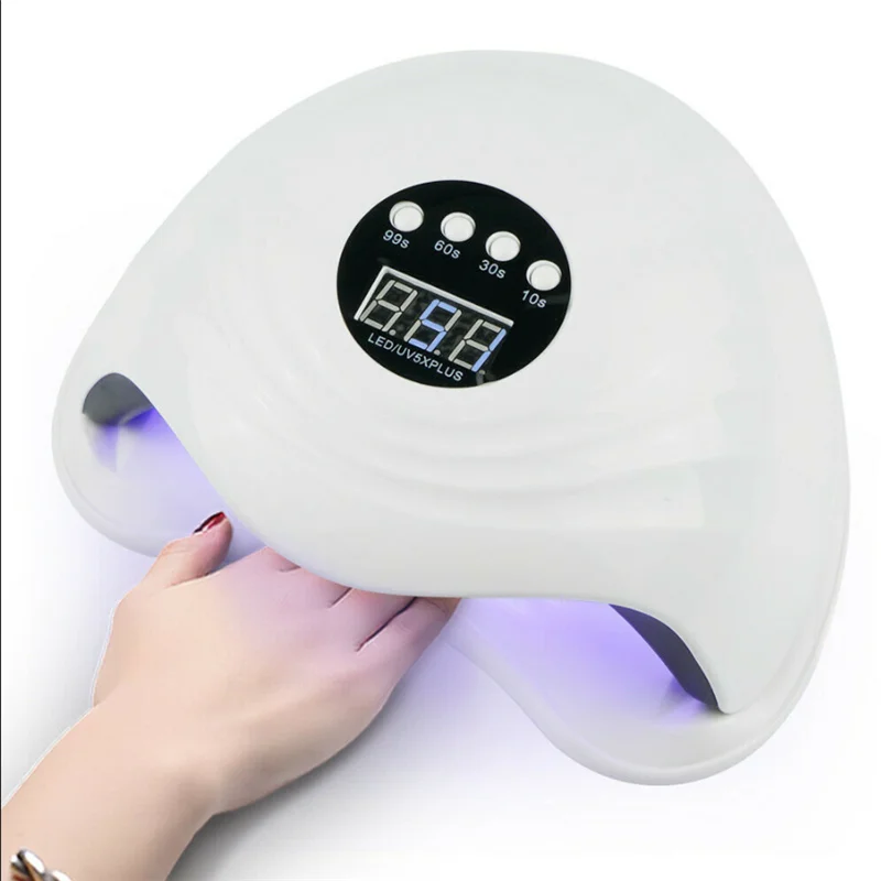 

80W Nail Phototherapy Machine SUN5XPlus Induction Nail Baking Lamp LED Light Quick-drying Nail Lamp Tool