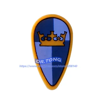 

DR.TONG Castle Kingdoms Blue Lion Red Lion Green Dargon Knights Rider Solider Shield Sword Building Blocks Diy Toys