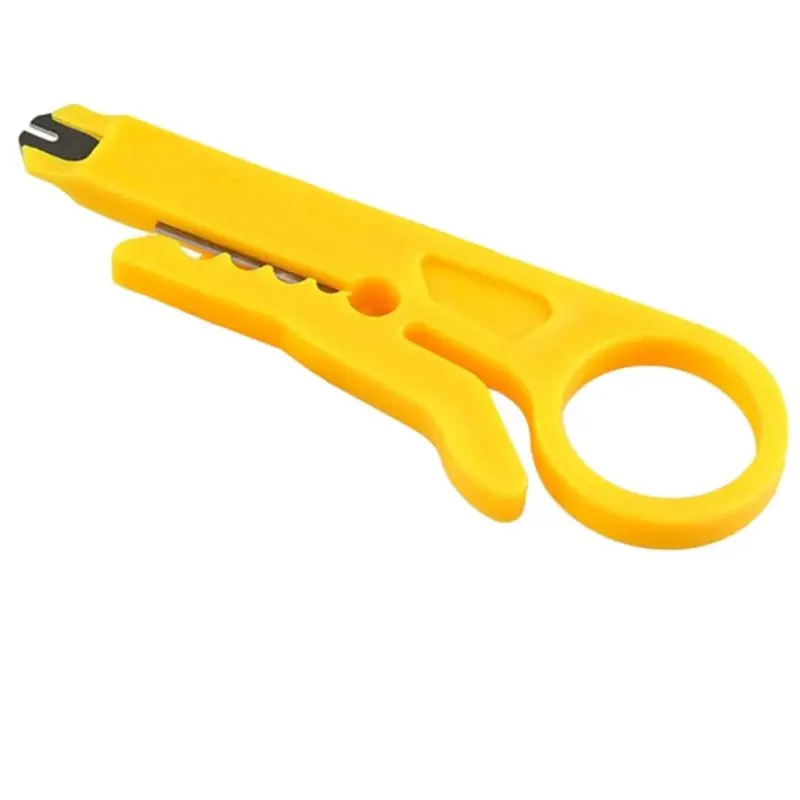 Portable Wire Stripper Knife Crimper Pliers Crimping Tool Cable Stripping Wire Cutter Cut Line Tool Cable Stripping Wire Cutter