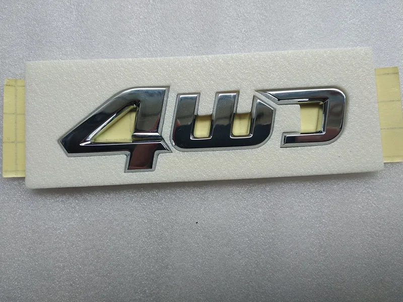 Для HYUNDAI 05-09 Tucson 4WD логотип наклейка на багажник значок лист доска знак 863402E000 - Цвет: 1 PCS