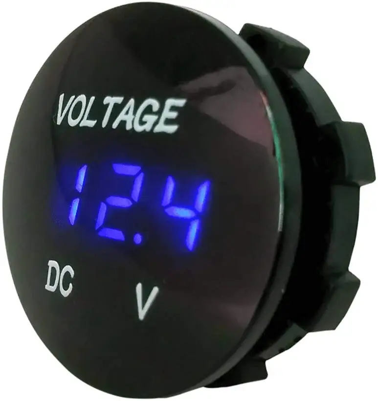 

1 PC DC12-24V car battery DC digital display voltmeter modified measuring instrument