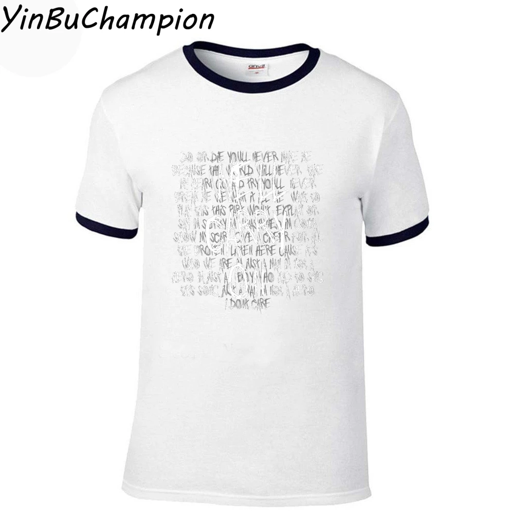 My Chemical Romance футболка Mcr We'll Carry On футболка с принтом с коротким рукавом мужская рубашка большого размера с коротким рукавом 3XL - Цвет: 6