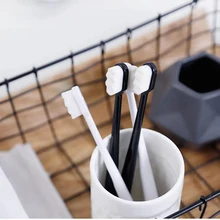 1 шт., ультра тонкая мягкая зубная щетка с коробкой, портативная дорожная зубная щетка, очиститель полости рта для взрослых, супер тонкая шерсть, средства гигиены полости рта