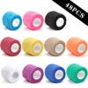 6/24/48Pcs Self-Adhesive Tattoo Grip Bandage Elastic Non-woven Wraps Tape Disposable Tattoo Bandage Grip Tape Finger Protection 1