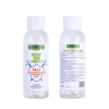 100ml*4 Instant Hand Sanitize Rinse-free Hands Cleaning Disinfecting Hand Wash Gel Quick-drying Alcohol