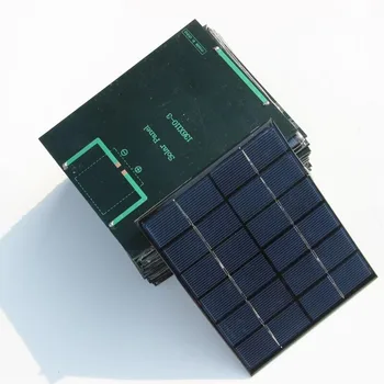 

Mini 2W 6V Solar Cell Polycrystalline Solar Panel Solar Module DIY Solar Charger 330mA 136*110MM Free Shipping