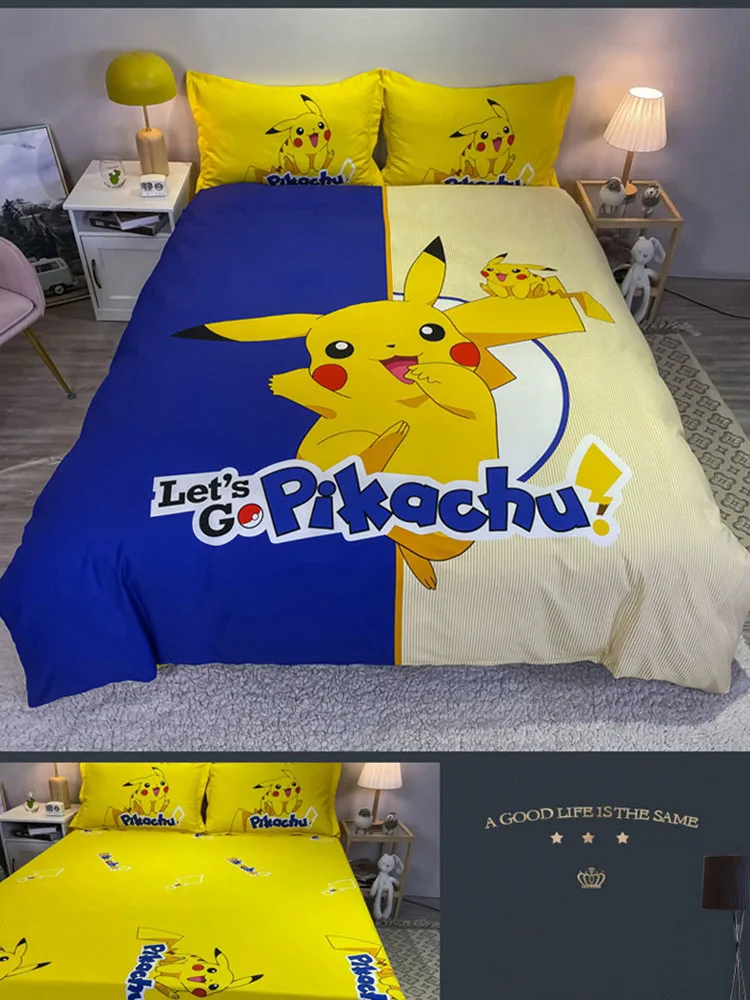 Pokemon Bedding Set Buy Pokemon Bedding Set With Free Shipping On Aliexpress Mobile