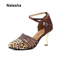 Наташа танцевальная обувь Международная танцевальная обувь Профессиональная танцевальная обувь