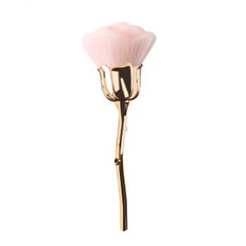 

NEW Single Makeup Brush Silky Rose Flower Shaped Makeup Brushes Premium Synthetic Foundation Powder Concealers Brush
