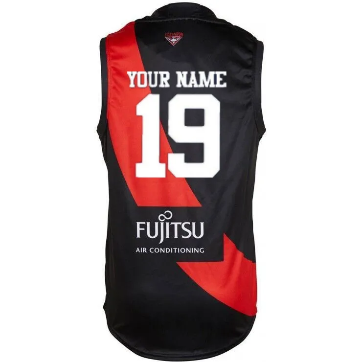 AFL viendon BOMBERS мужская домашняя трикотажная одежда, размер S-3XL, принт с именами и цифрами, высокое качество