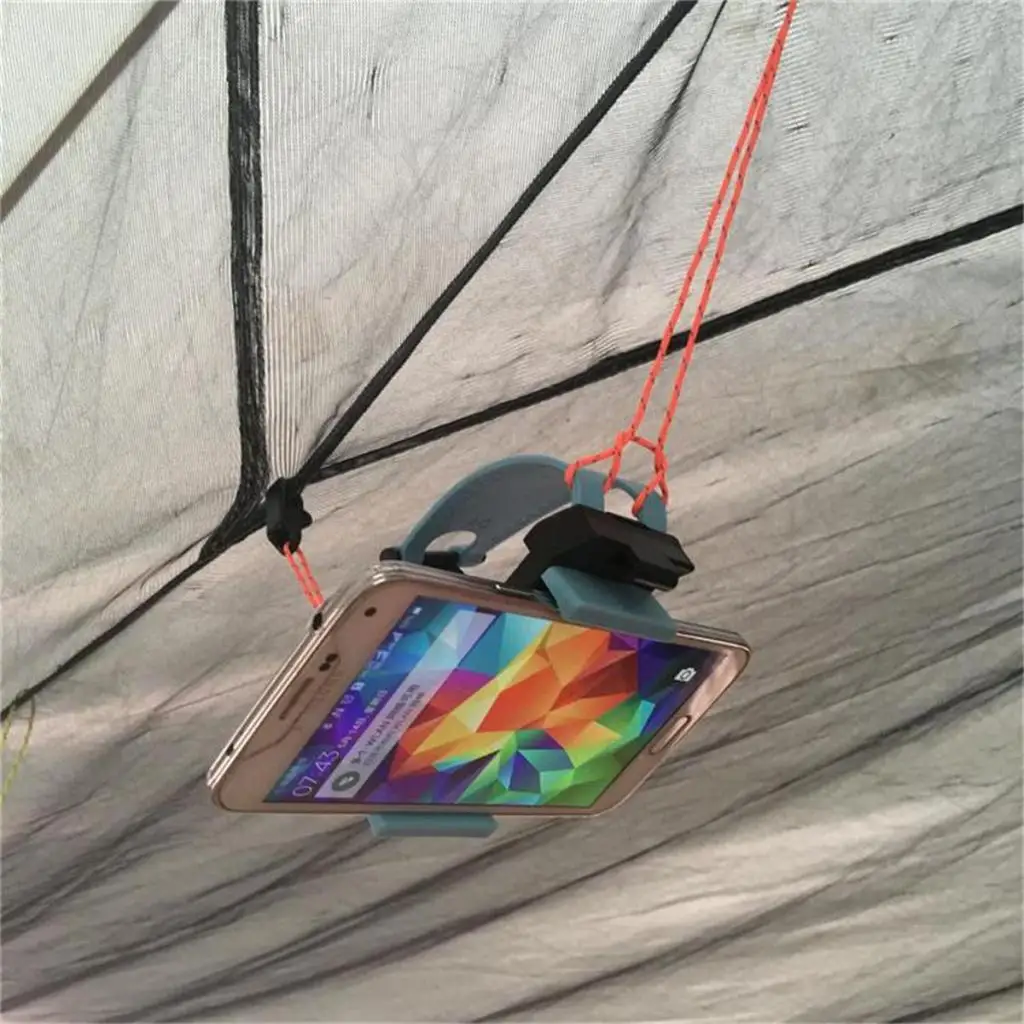 Hiking Beach Camping -on Tent Watching Videos DIY Mobile Phone Holder