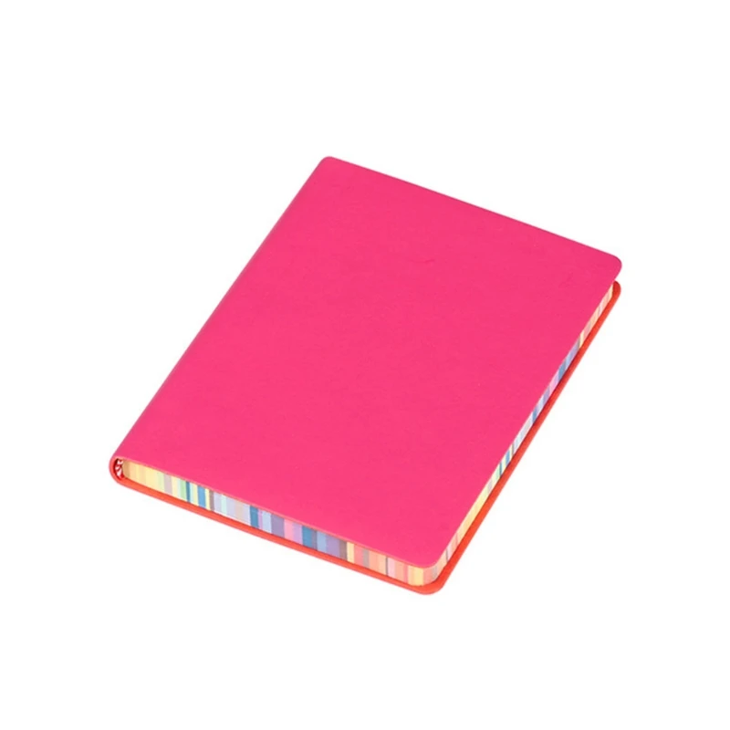 

2023 New Leather Notebook Notepad Memo Pad with Ribbon Bookmark Office Writing Supplies
