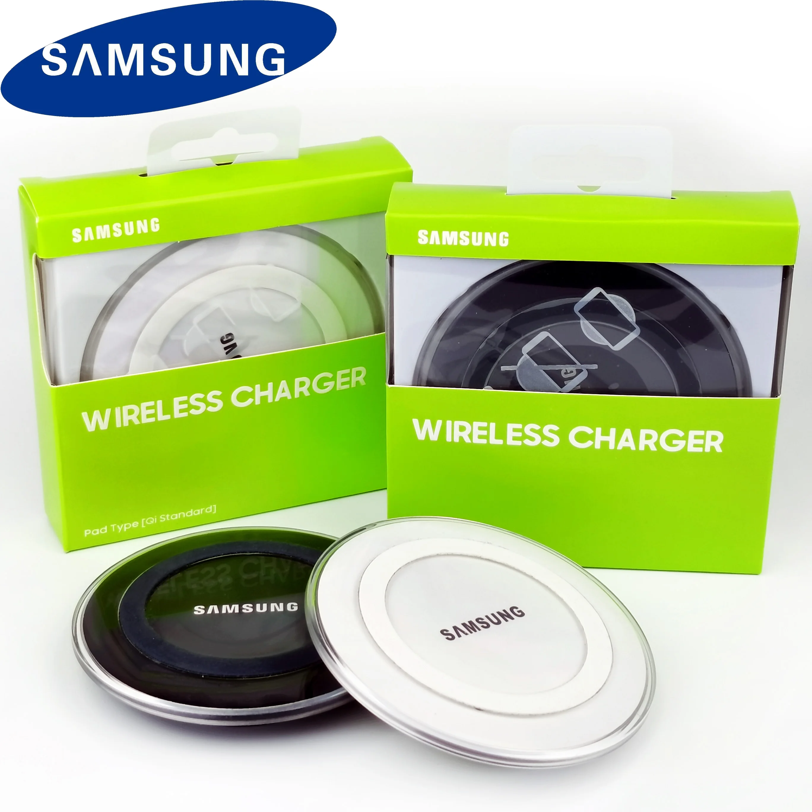 Samsung 10W Qi умная Беспроводная зарядная панель Galaxy S8 S9 S10 S20 5V 2A подставка