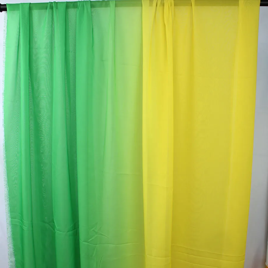 Tessuto spandex sfumato 2 toni per abbigliamento latino sportivo 150 cm al metro (dal blu al fucsia