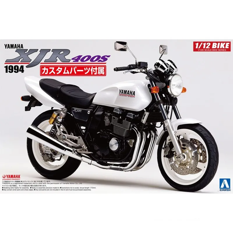 Модель сборки 1/12 Yamaha XJR400S мотоцикл с модифицированными частями 05326