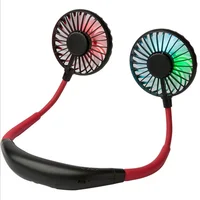 Ventilateur électrique portable USB avec diffuseur d'aromathérapie, mini ventilateur de refroidissement, ventilateur de cou aste avec lumière 1