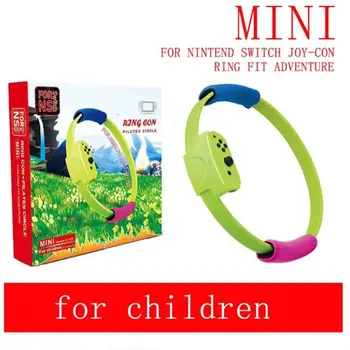 

Mini Switch Motion Sensing Game Accessories Fitness Ring + Leg Band Set For Nintend Switch Joy-con Ring Fit Adventure Game