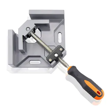 

90 Degree Corner Right Angle Vice Welding Woodworking Clamps at Right Angle Carbide Vise-Single Hand