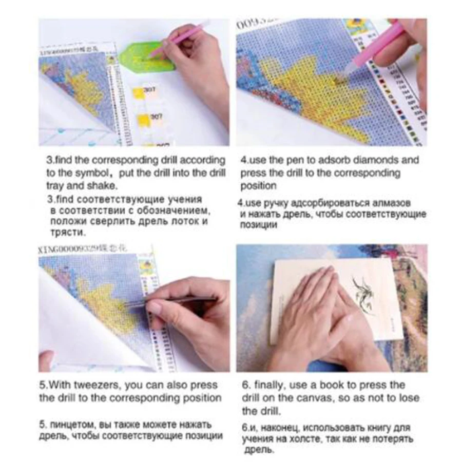 50 Pcs/Lot Manufacturer Direct Diamond Painting Pen Diamond Painting Tools Rhinestone Dotting Pens Diy Craft Tool Set