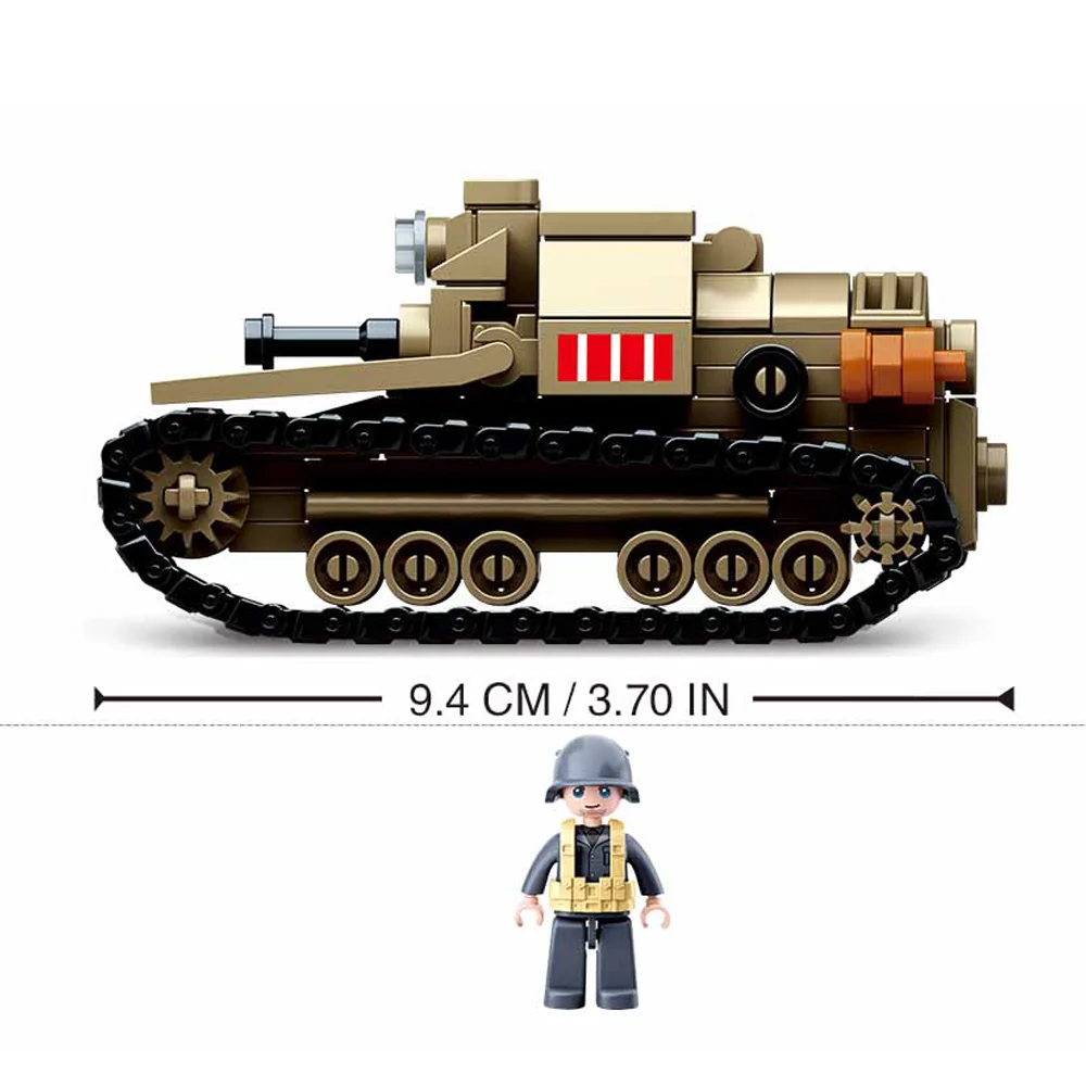 Sluban WWII Army Set M38-B0679