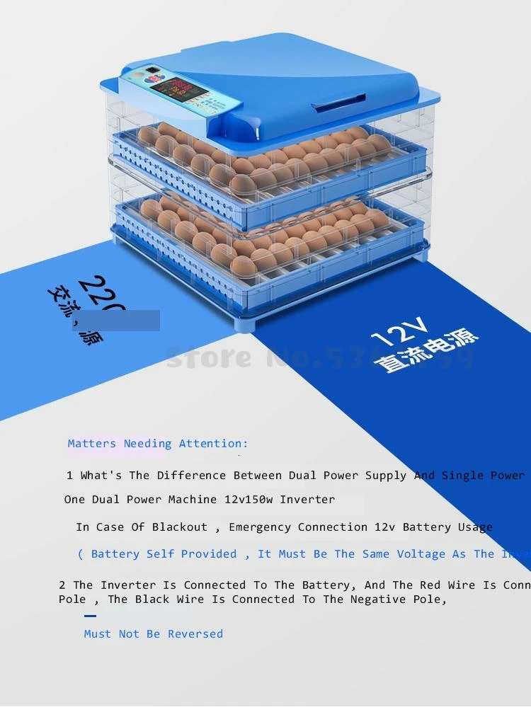 Удобный инкубационный инкубатор для яиц из Китая, автоматический термостат для инкубатора с открытыми окнами, 12 В/220 В