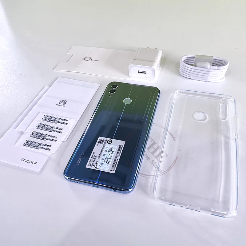 Цена Honor 10 Lite 4 ГБ ОЗУ 64 Гб ПЗУ AI камера полный экран FHD 2340x1080P 3400 мАч двойной задний шрифт 24MP 6,21