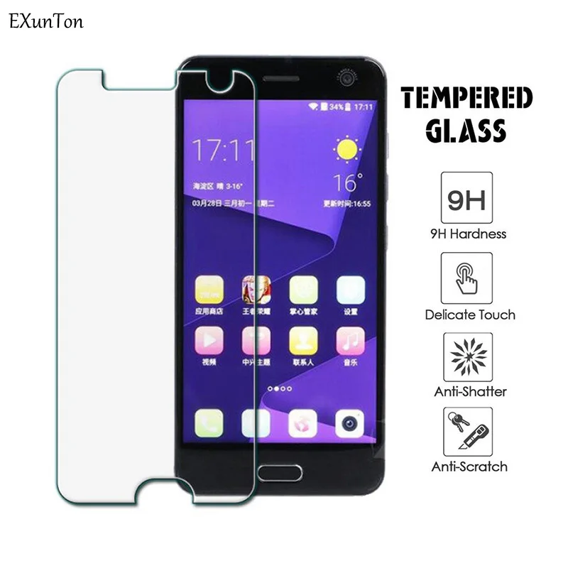 EXUNTON для zte BLADE A610 A602 Z17 V8 MINI A462 защита экрана из закаленного стекла A512 A310 A530