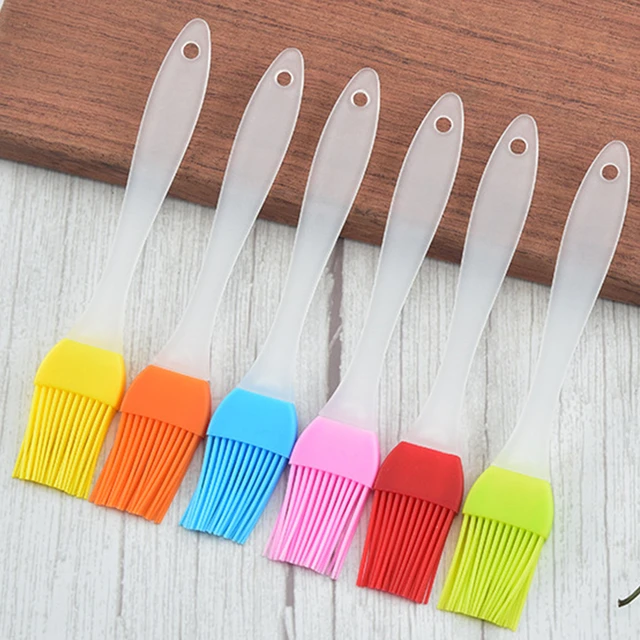 Basting Brushes Silicone Pastry Brush For Baking Silicone Basting Pastry  Brush For Baking Cooking Bbq Grill Spread Oil Butter - AliExpress