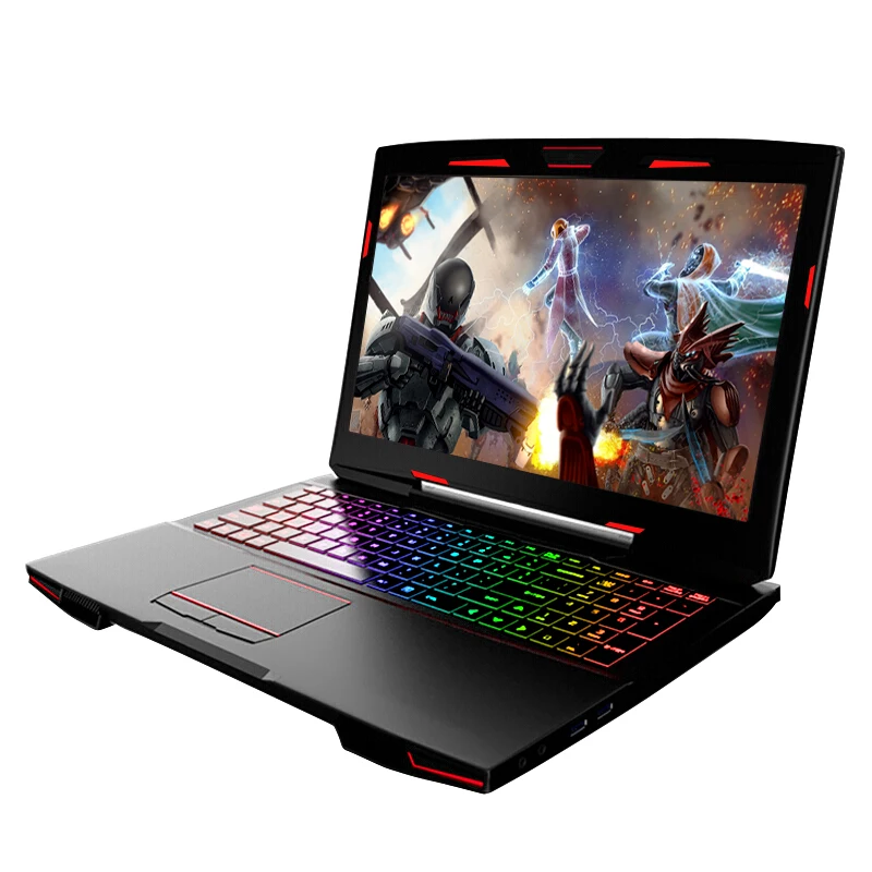 Ноутбук hasee Z7-KP7GH 15,6 дюймов ips FHD/i7-8750H/GTX1060 6 ГБ/8 ГБ/256 ГБ SSD+ 1 ТБ HDD/RGB подсветка/DOS