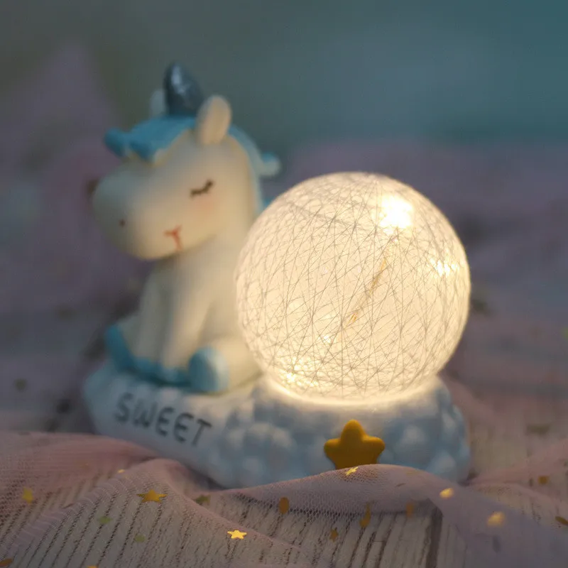 卡通礼品_独角兽线球卡通礼品生日小台灯 小夜灯创意树脂小夜灯 - 阿里巴巴(6)