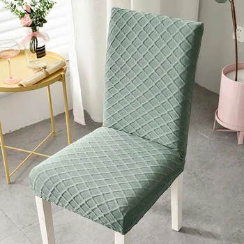 

1/4/6 Pcs Nordic Dining Chair Cover Spandex Elastic Chair Slipcover Case for Wedding Banquet Dining Room Stretch Seat Covers New