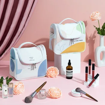 

Travel Cosmetic Bag Large Capacity Portable Toiletry Storage Bag Waterproof Cute Reusable Necessarie Feminina Storage Bag EB50SN